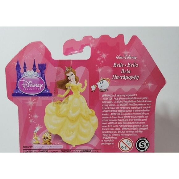Disney Princess Little Kingdom Belle Mini Figure Set Vintage Toys RARE Dolls NEW - Picture 6 of 6